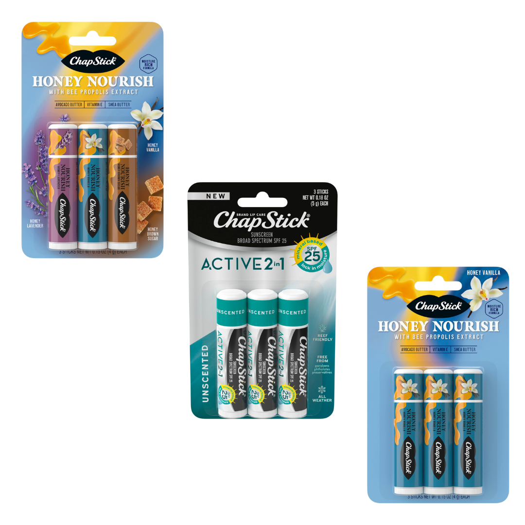 ChapStick Lot | Shea Butter & Mineral Sunscreen Multi-Packs #6483 (160 units)
