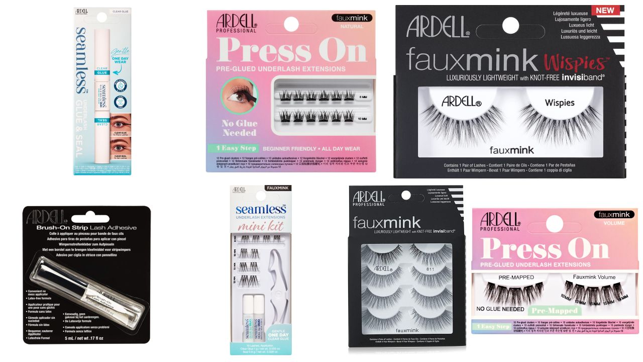DIY Lash Extension & Styling Kit Pack: Highlighted by Ardell and imPRESS #6556 (350 units)