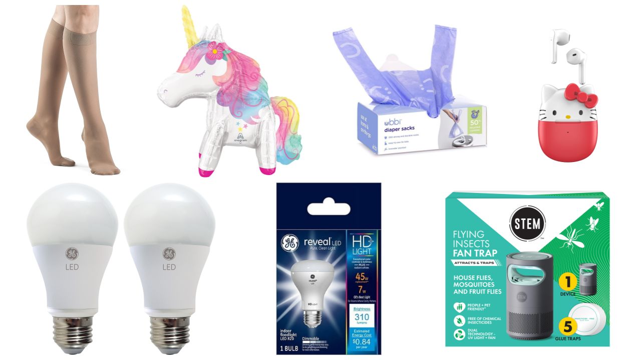 Drugstore Daily Essentials & Home Goods - Hello Kitty, GE, and smpl #6458 (140 units)