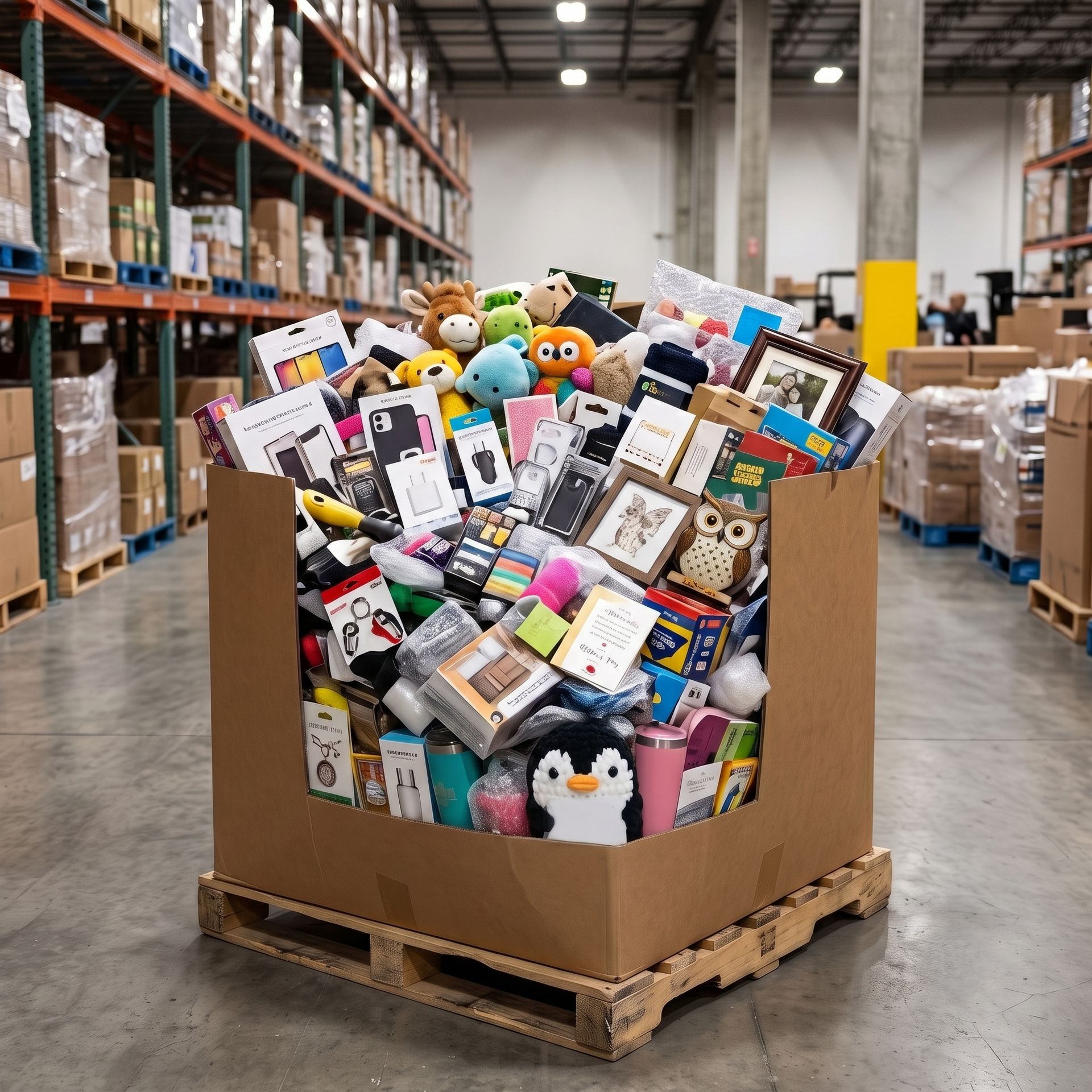 Mixed Amazon Inventory Pallet - Tech Accessories, Home & Craft #6523 (756 units)