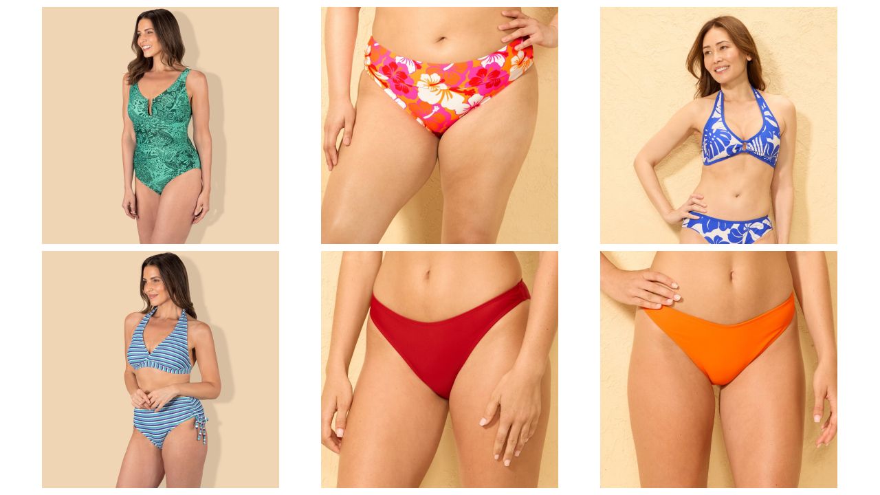🌊 Target Swimwear Lot: Lands' End, Shade & Shore, and Wild Fable #6517 (128 units)