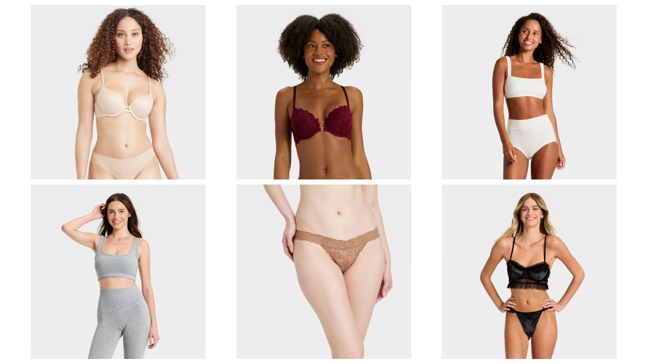 Target Undergarments Assortment: Highlighted by Bali and Maidenform #6519 (125 units)