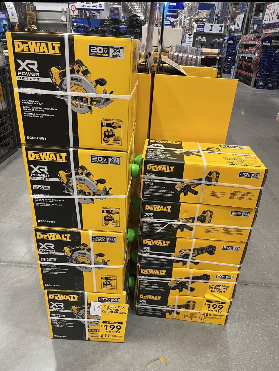 Brand New DeWalt Power Tools Wholesale Pallet — 50 Units