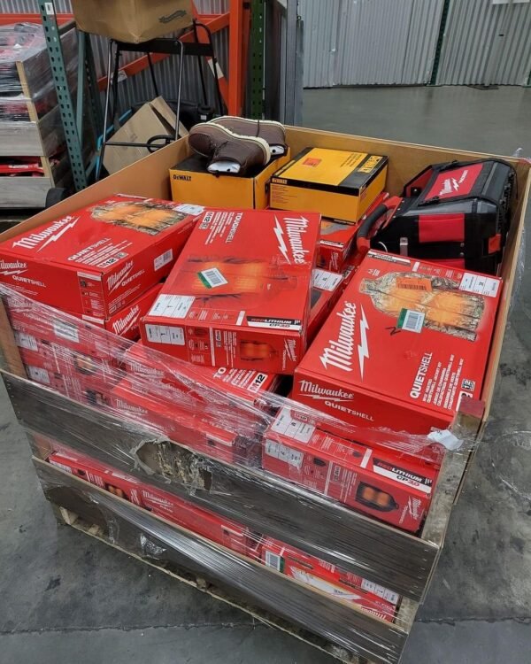 Brand New Milwaukee Power Tools Wholesale Pallet — 50 Units